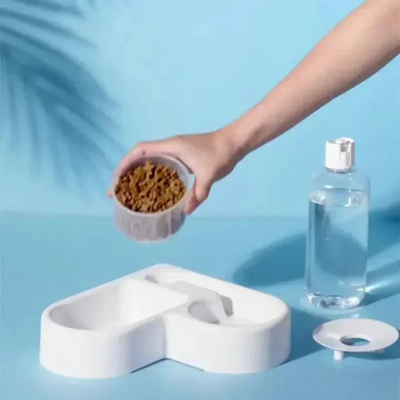 🐾 Dispenser Automatico Cibo & Acqua per Cani e Gatti🥣
