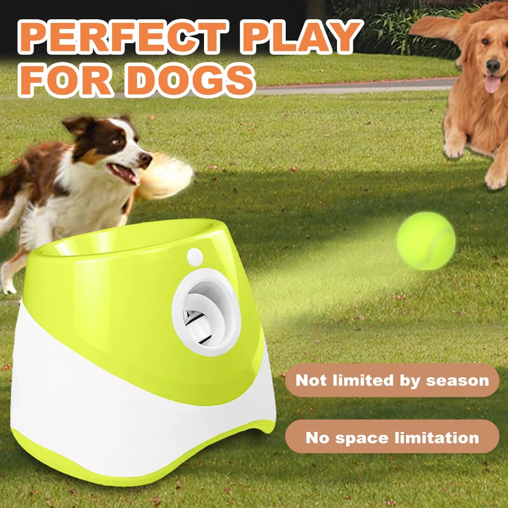 Lanciatore di Tennis per Cani Giocattolo Automatico per Cani