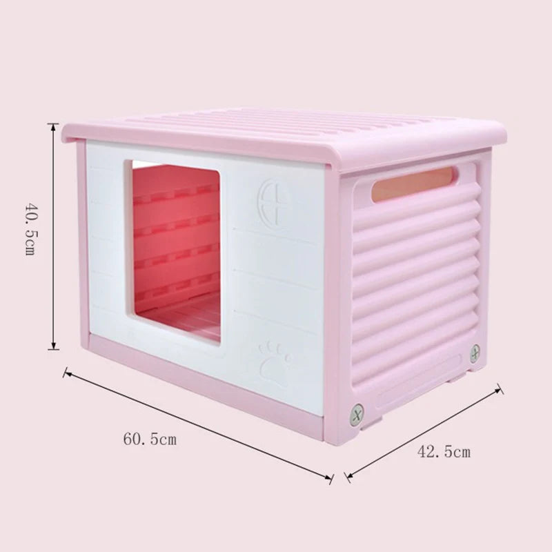 Casetta in plastica per gatti